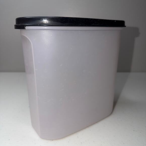 Tupperware Modular Mates Oval #3 Food Storage Organization Black Seal - Picture 2 of 8